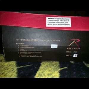 Military tactical boots